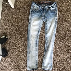Rock revival skinny jeans, size 27